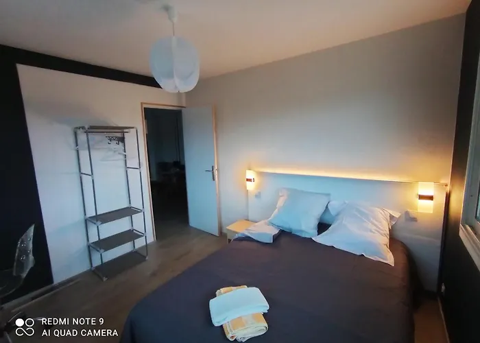 Chez Jean-claude, Vue Panoramique Au Réveil Apartamento *