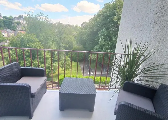 Chez Jean-claude, Vue Panoramique Au Réveil Apartamento *