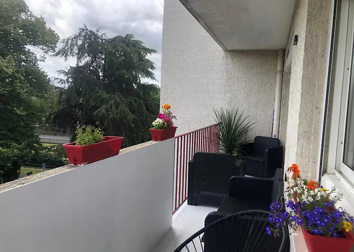 Chez Jean-claude, Vue Panoramique Au Reveil Apartment Poitiers